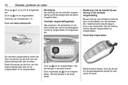 2023-2024 Opel Corsa/Corsa-e Bedienungsanleitung | Niederländisch