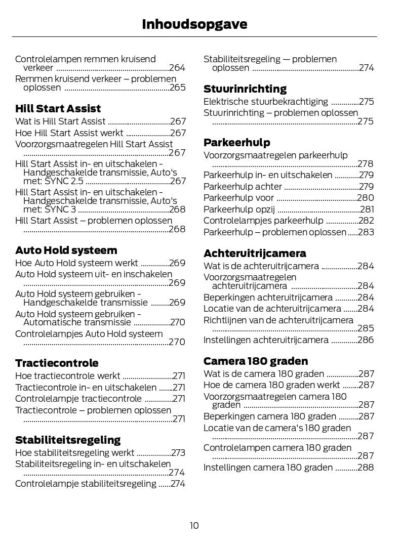 2022-2023 Ford Kuga Owner's Manual | Dutch