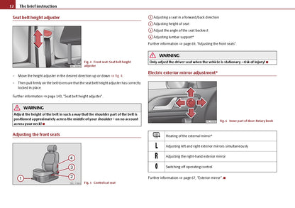 2013-2014 Skoda Yeti Owner's Manual | English