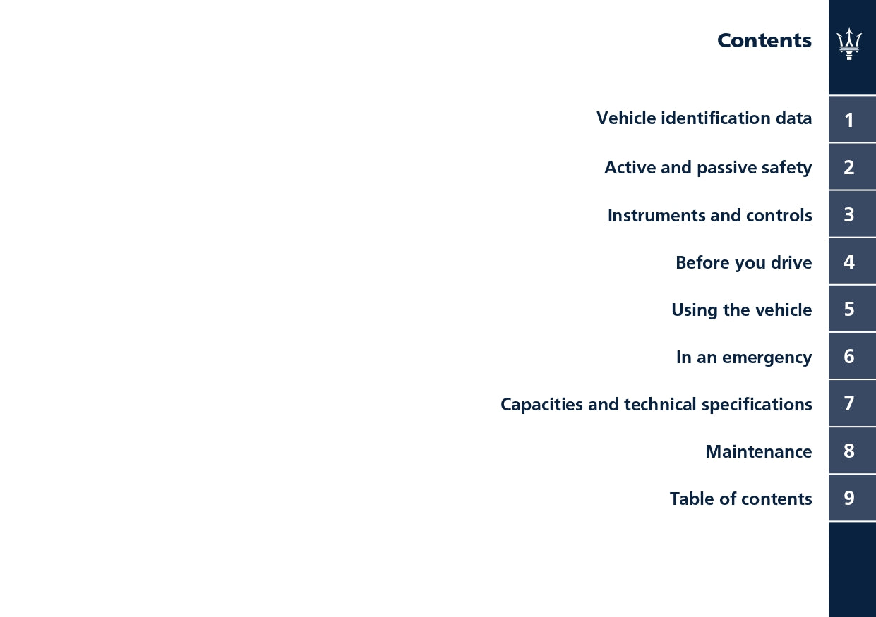 2008 Maserati  Quattroporte Owner's Manual | English