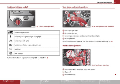 2013-2014 Skoda Yeti Owner's Manual | English