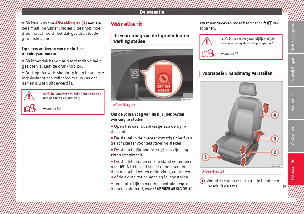 2015-2016 Seat Ibiza Owner's Manual | Dutch