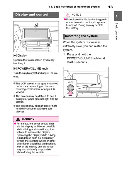 2023-2024 Toyota Prius Infotainment Manual | English