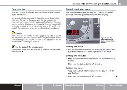 2004 Audi TT/TT Coupé Owner's Manual | English