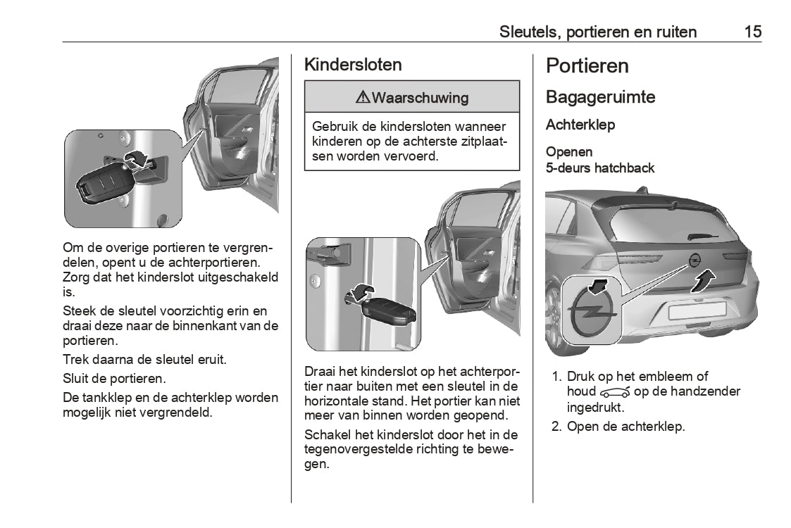 2023 Opel Astra Bedienungsanleitung | Niederländisch