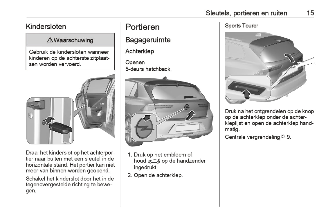 2023-2024 Opel Astra Bedienungsanleitung | Niederländisch