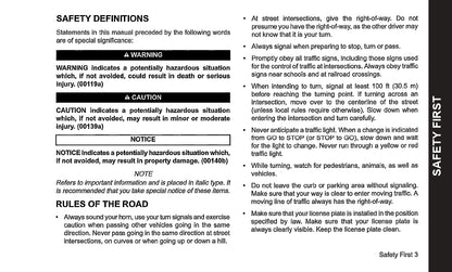 2018 Harley-Davidson Street Owner's Manual | English