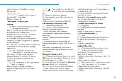 2023-2024 Peugeot 508 / 508SW Owner's Manual | French