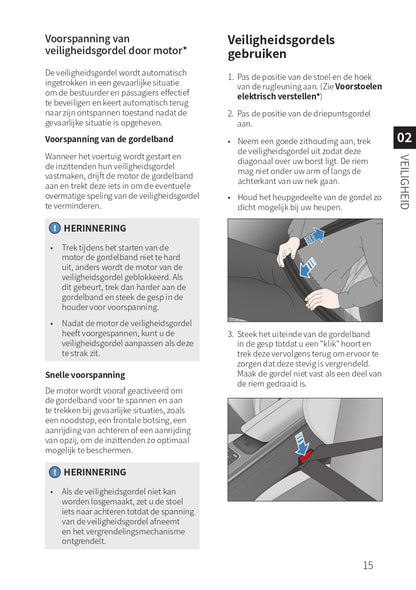 2023-2024 BYD Han EV Owner's Manual | Dutch