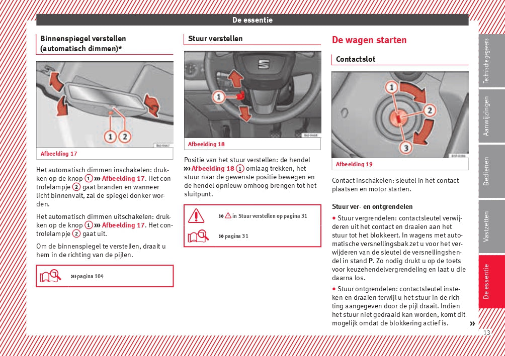 2015-2016 Seat Ibiza Owner's Manual | Dutch