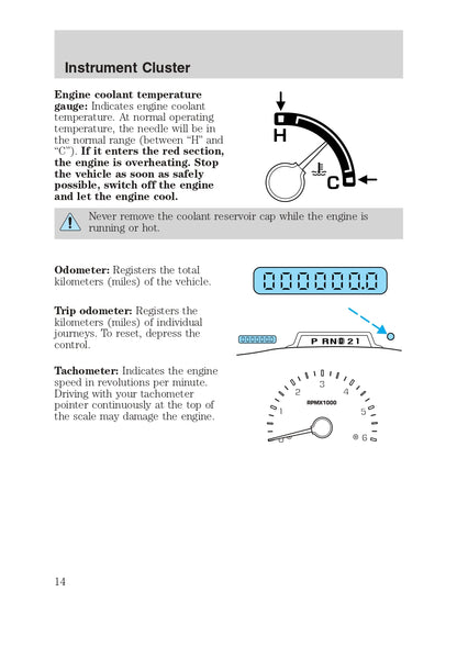 2003 Ford Excursion Owner's Manual | English