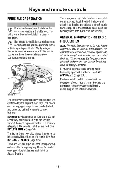 2010 Jaguar XK Owner's Manual | English