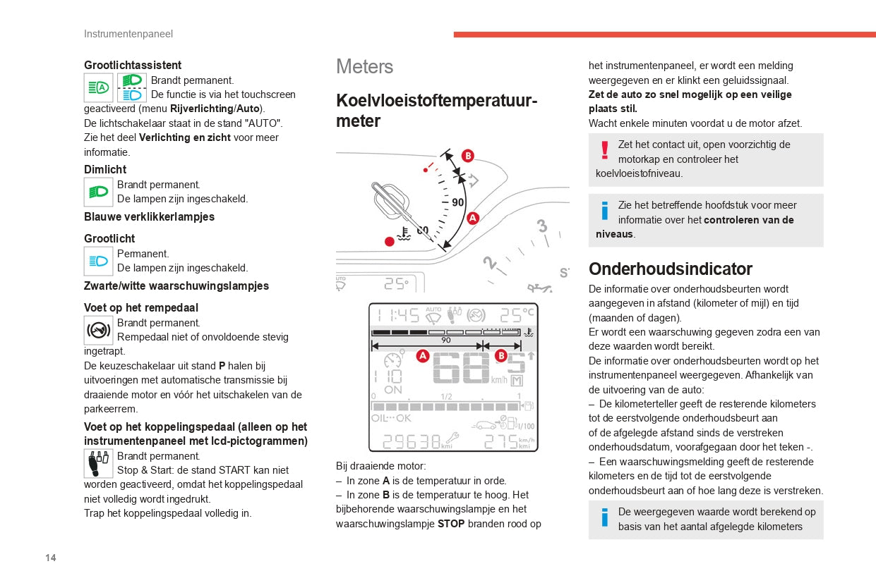 2022-2024 Citroën C3 Owner's Manual | Dutch