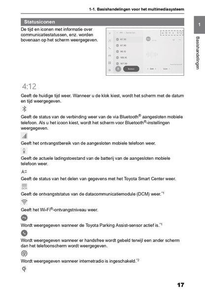 2022 Toyota bZ4X Infotainment Manual | Dutch