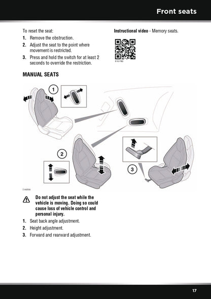 2014 Jaguar F-Type Owner's Manual | English