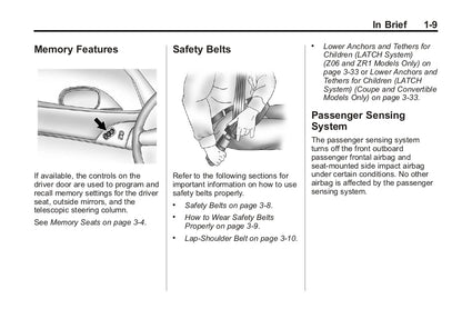 2013 Chevrolet Corvette Owner's Manual | English