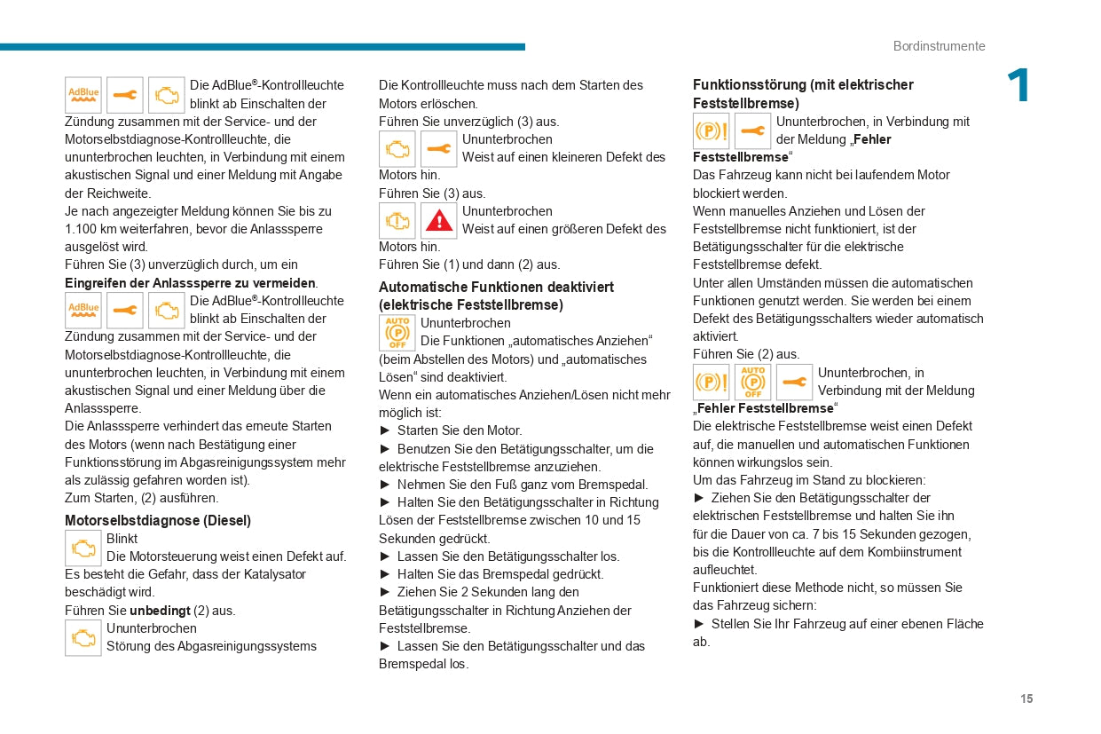 2022-2024 Peugeot Expert/e-Expert/Traveller/e-Traveller Bedienungsanleitung | Deutsch