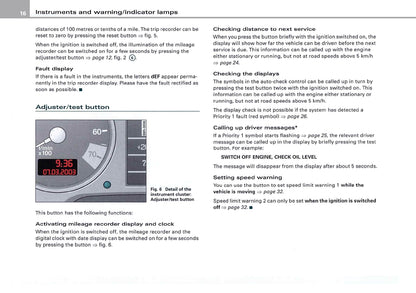 2004 Audi TT/TT Coupé Owner's Manual | English