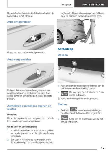 2020-2021 BMW X3 Owner's Manual | Dutch