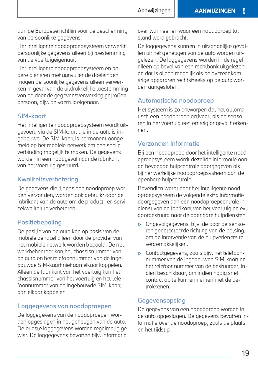 2023 BMW X5 PHEV Owner's Manual | Dutch