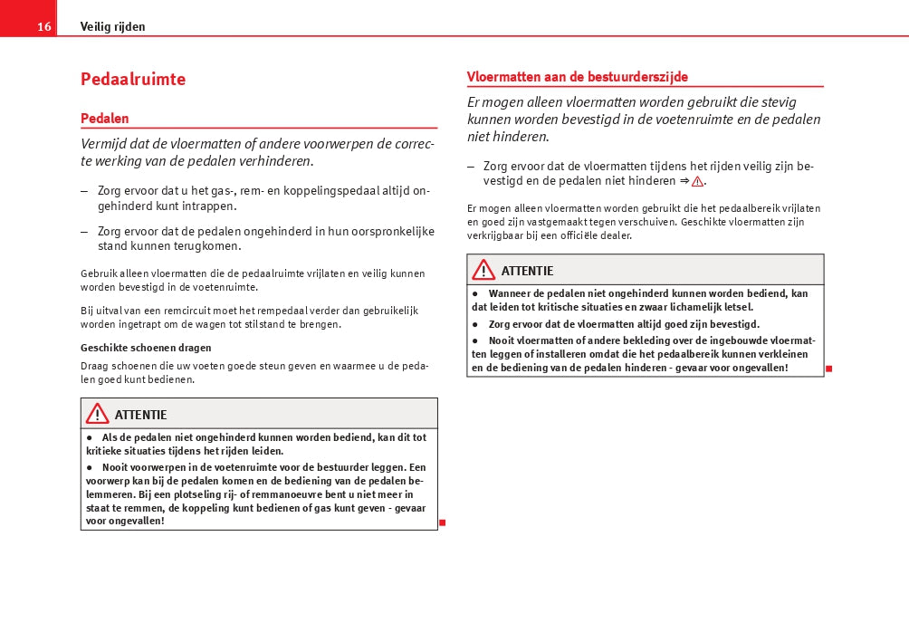 2013-2014 Seat Ibiza Owner's Manual | Dutch