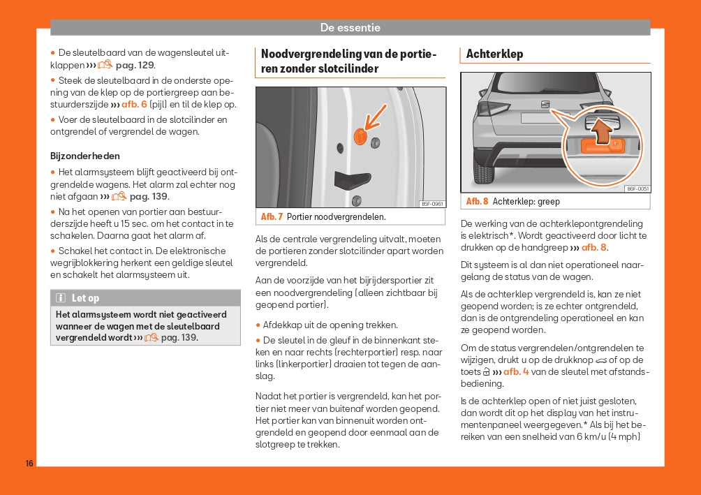 2019 Seat Arona Owner's Manual | Dutch