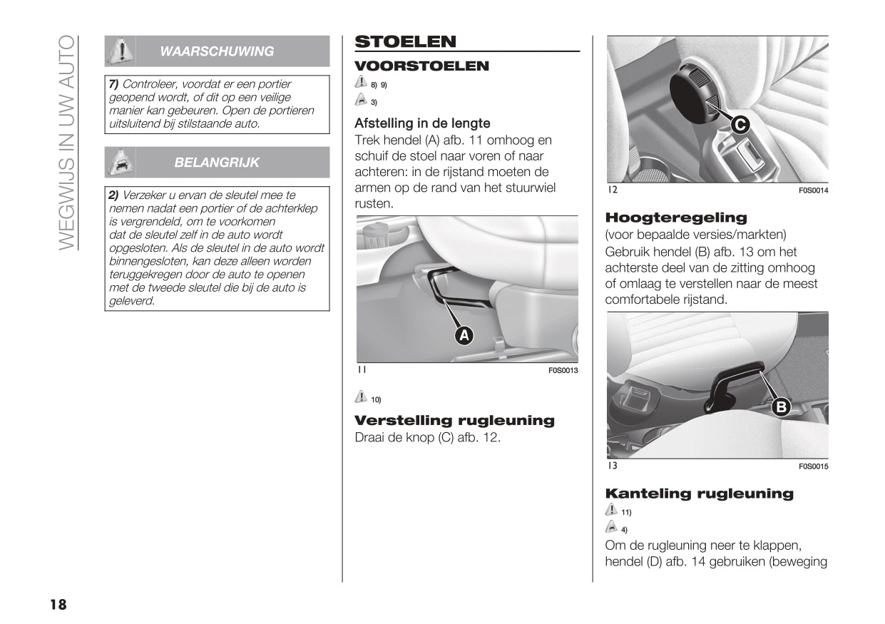 2023 Fiat 500/500C Owner's Manual | Dutch