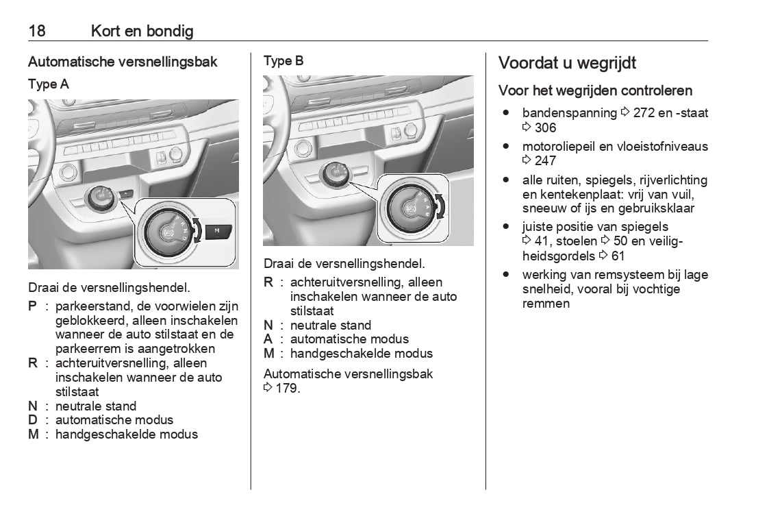 2022 Opel Vivaro Owner's Manual | Dutch