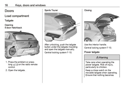 2022-2023 Opel Astra Owner's Manual | English