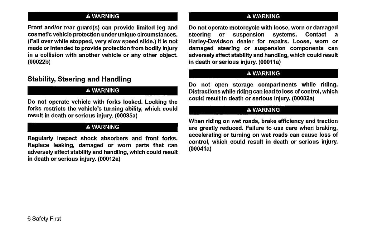 2018 Harley-Davidson Street Owner's Manual | English