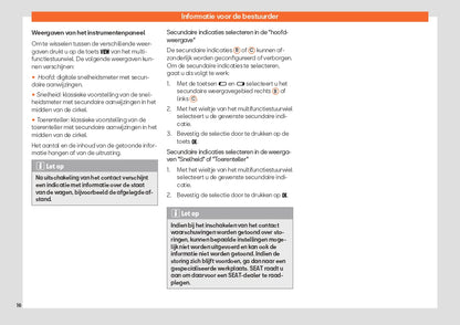 2023 Seat Tarraco Owner's Manual | Dutch