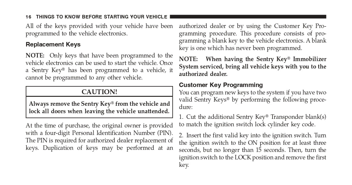 2010 Chrysler Sebring Owner's Manual | English