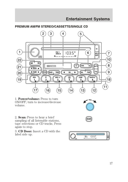 2003 Ford Excursion Bedienungsanleitung | Englisch