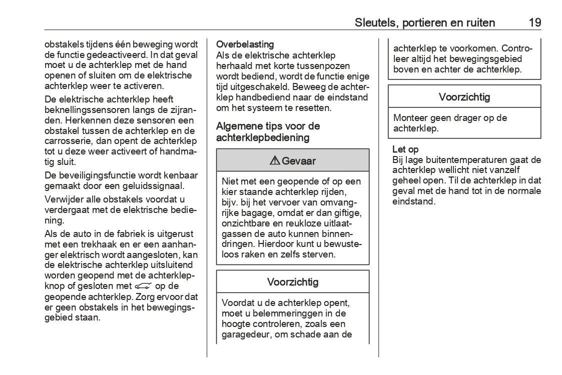 2023-2024 Opel Astra Owner's Manual | Dutch