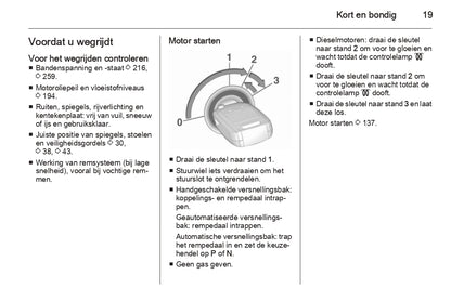 2015 Opel Corsa Owner's Manual | Dutch