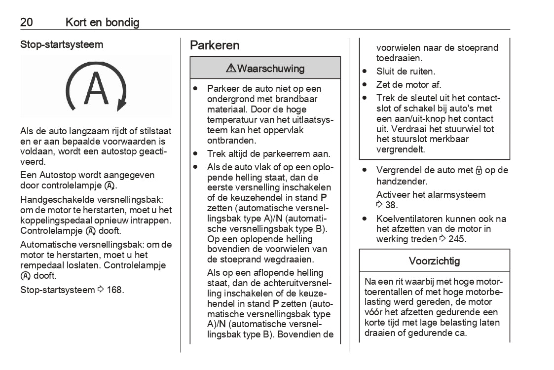 2022 Opel Vivaro Owner's Manual | Dutch