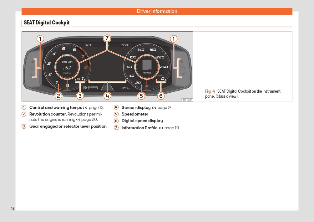 2023 Seat Leon/Leon Sportstourer Owner's Manual | English