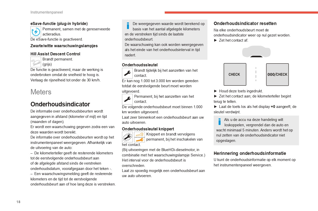 2022-2024 Citroën C5 Aircross Owner's Manual | Dutch