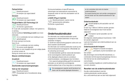 2023-2024 Peugeot 508 / 508SW Bedienungsanleitung | Niederländisch