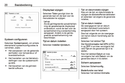 2020-2023 Opel Vivaro Infotainment Manual | Dutch