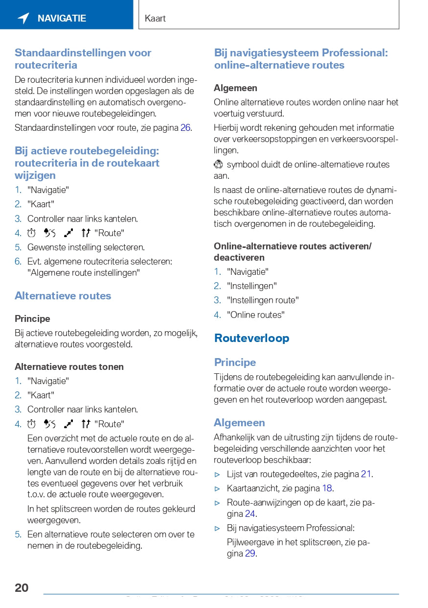 2019 BMW 2 Series Infotainment Manual | Dutch