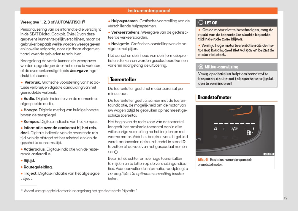 2022-2023 Seat Tarraco Owner's Manual | Dutch