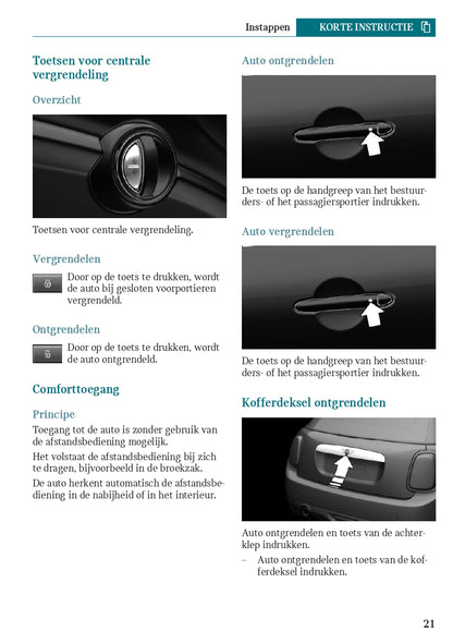 2019 Mini Cabrio Bedienungsanleitung | Niederländisch