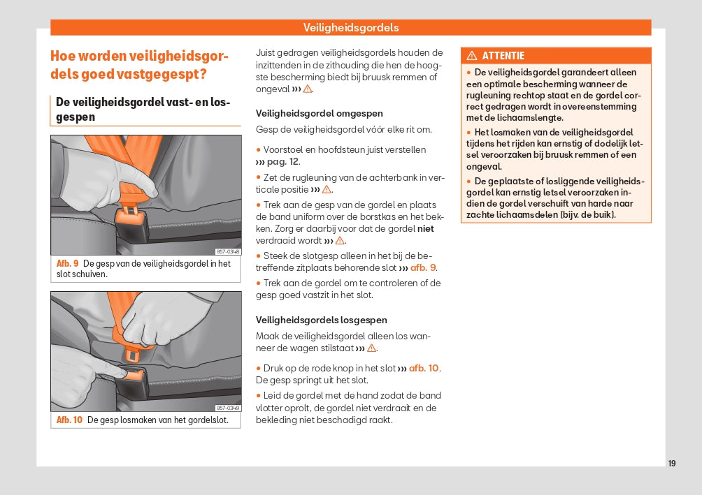 2020 Seat Leon Owner's Manual | Dutch