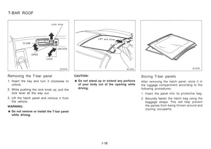 1991 Nissan 300ZX Owner's Manual | English