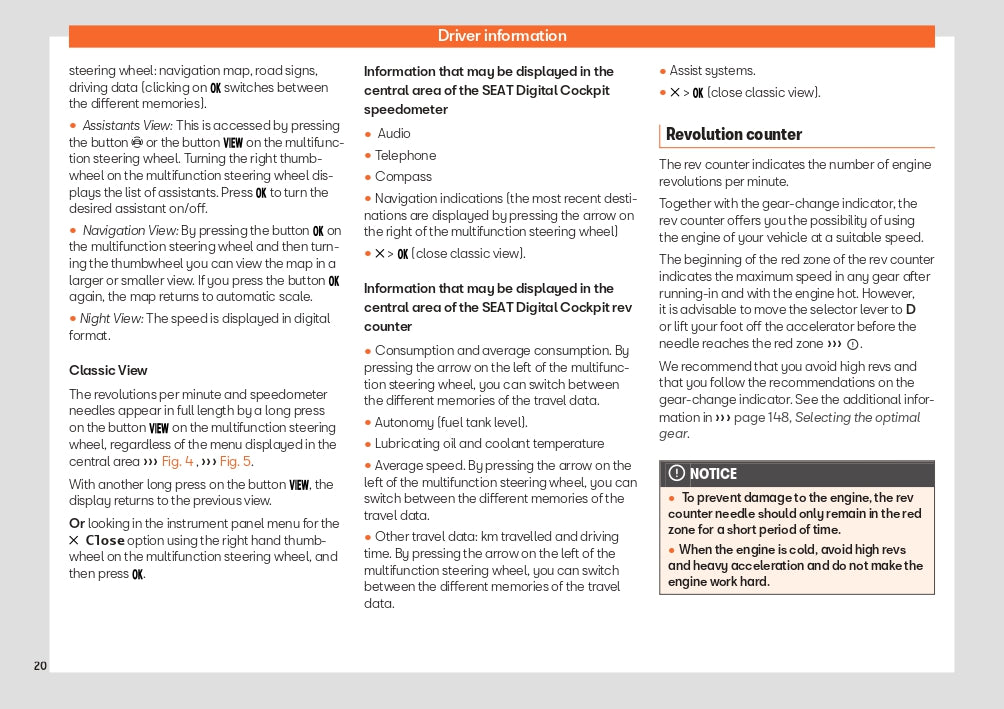 2023 Seat Leon/Leon Sportstourer Owner's Manual | English