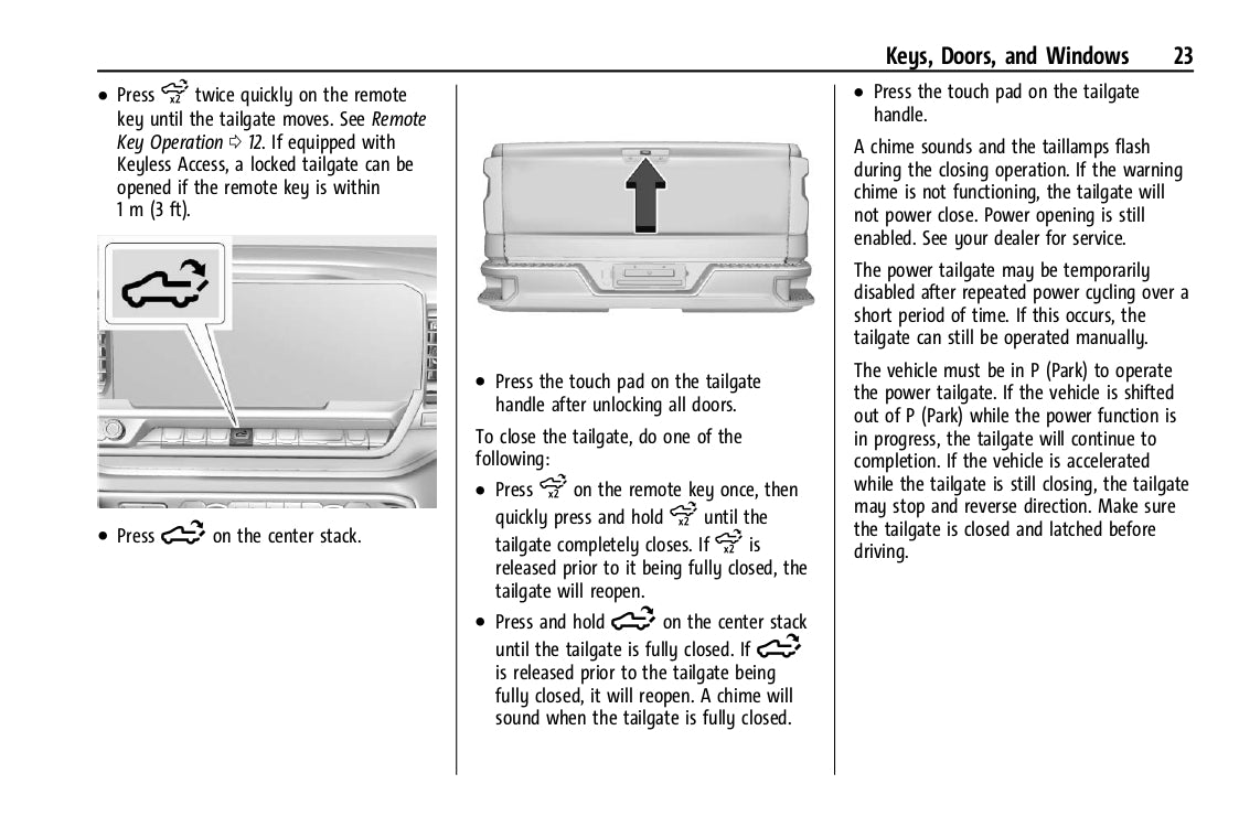 2023 Chevrolet Silverado 1500 Owner's Manual | English