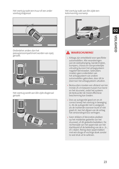 2022-2023 BYD Atto 3 Bedienungsanleitung | Niederländisch