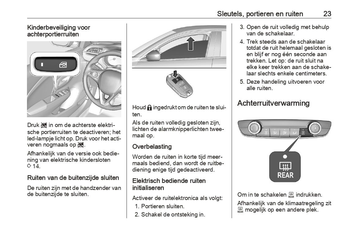 2023-2024 Opel Corsa/Corsa-e Bedienungsanleitung | Niederländisch