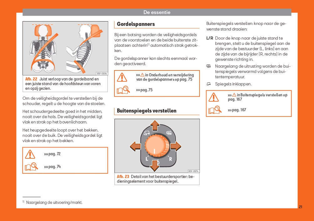 2019 Seat Ateca Owner's Manual | Dutch